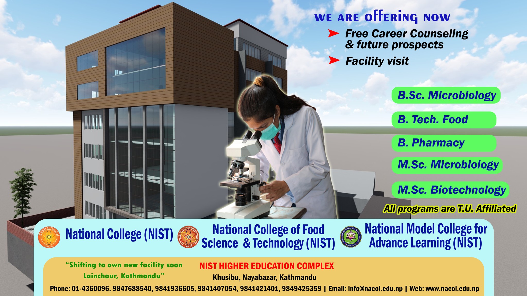 Vacancies at National Model College of Advance Learning